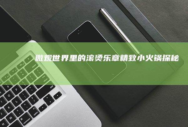 微观世界里的滚烫乐章：精致小火锅探秘